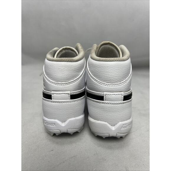 Nike Air Jordan 1 Mid Youth Multisport Cleat White Youth Size 5.5 HF6883-100 - Picture 5 of 12